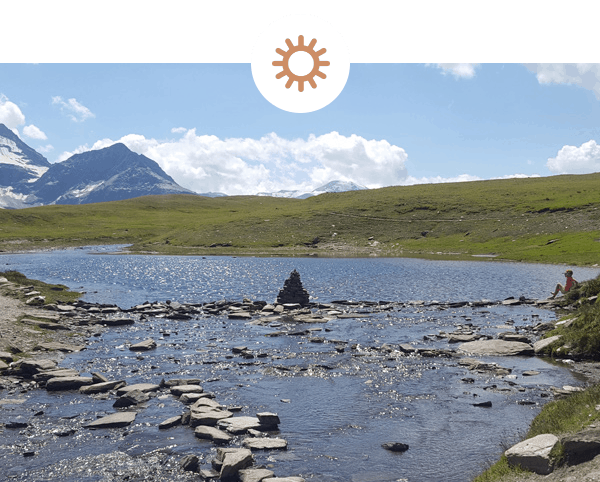 l'Eté à Bonneval sur Arc