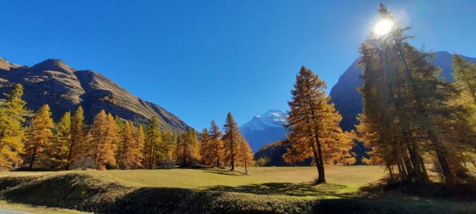 Vue d'automne Bessans
